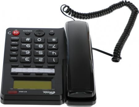 Телефон проводной Ritmix RT-550 черный