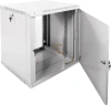 Шкаф коммутационный ЦМО (ШРН-12.500.1) настенный 12U 600x529мм пер.дв.стал.лист 200кг серый 470мм 180град.