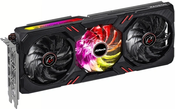 Видеокарта Asrock PCI-E 4.0 RX7600 PG 8GO AMD RX7600 8Gb 128bit GDDR6 2355/18000/HDMIx1/DPx3/HDCP Re