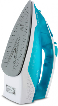 Утюг Vitek VT-8307 B 2400Вт синий