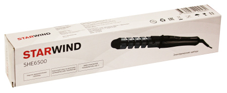 Щипцы Starwind SHE6500 25Вт макс.темп.:200С покрытие:керамическое черный