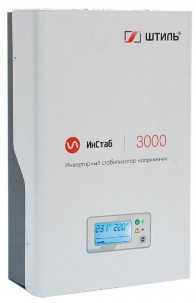 Стабилизатор напряжения Штиль ИнСтаб IS3000 2500Вт 3000ВА белый