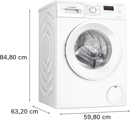 Стиральная машина Bosch WGE03200SN пан.англ. класс: A загр.фронтальная макс.:8кг белый