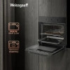 Духовой шкаф Электрический Weissgauff EOM 208 PDB Steam Clean черный