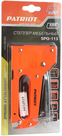 Степлер ручной Patriot SPQ-113 скобы тип 53 (4-8мм)