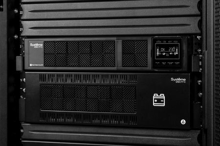 Источник бесперебойного питания Systeme Electriс SRV SRVSE6KRTXLI5U 5400Вт 6000ВА черный