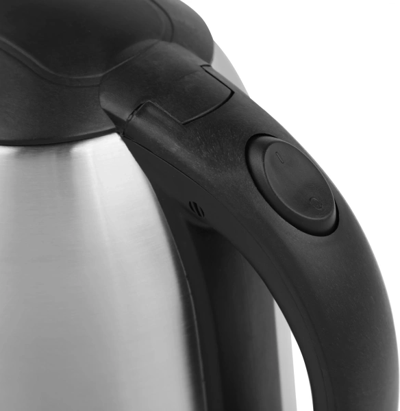 Чайник Supra KES-1821 1.8л. 1500Вт серебристый/черный (металл)