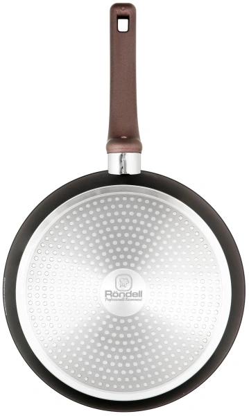 Сковорода Rondell Fest RDA-1339 круглая 26см покрытие: Xylan Plus ручка несъемная (без крышки) черный