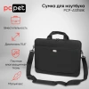 Сумка для ноутбука 15.6" PC Pet 600D черный нейлон (PCP-A1315BK)