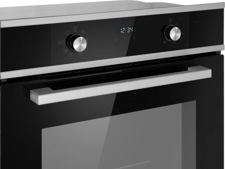 Духовой шкаф Электрический Weissgauff EOM 388 PDX Steam Clean нержавеющая сталь