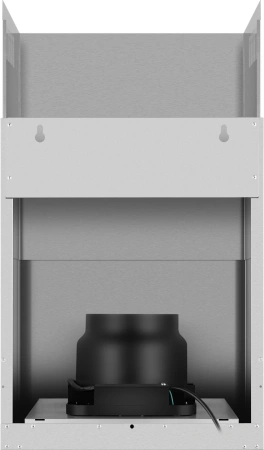 Вытяжка каминная Weissgauff Box 40 PB нержавеющая сталь управление: кнопочное (1 мотор)