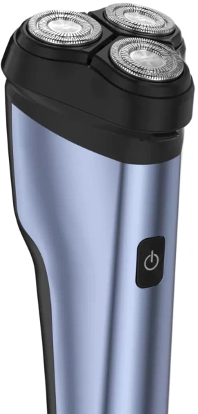 Бритва сетчатая Polaris PMR 0613RC питан.:элек.сеть/аккум. синий