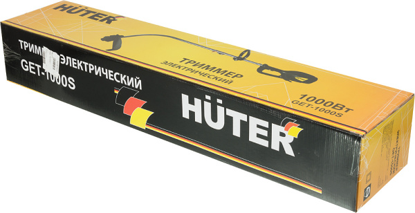 Триммер электрический Huter GET-1000S 1000Вт реж.эл.:леска