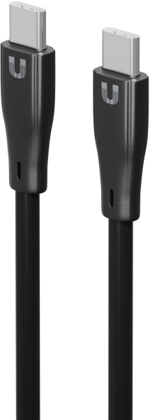Кабель Uzay UZ-12CC-C1809-9-BK USB Type-C (m)-USB Type-C (m) 1.2м черный коробка (упак.:1шт)