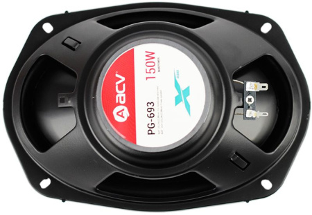 Колонки автомобильные ACV PG-693S 240Вт 88дБ 4Ом 15x23см (6x9дюйм) (ком.:2кол.) коаксиальные трехпол