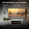 Телевизор LED Hyundai 55" H-LED55BU7006 Android TV Frameless Metal черный 4K Ultra HD 60Hz DVB-T DVB-T2 DVB-C DVB-S DVB-S2 USB WiFi Smart TV