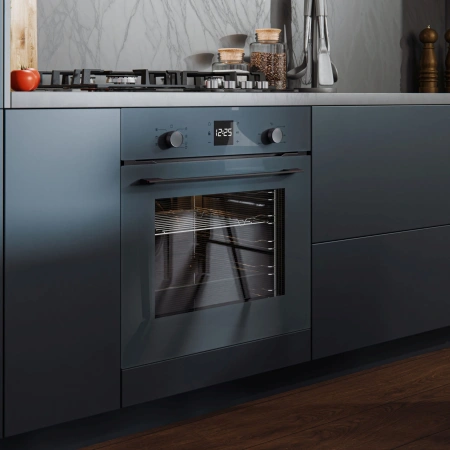 Духовой шкаф Электрический Lex EDM 076 GR серый