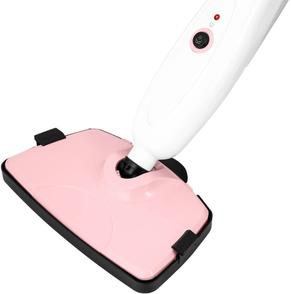 Швабра паровая Kitfort КТ-3911 1300Вт белый/розовый