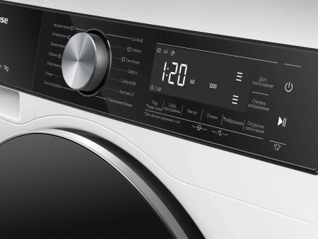 Стиральная машина Hisense WF5S7041BW класс: A загр.фронтальная макс.:7кг белый инвертер