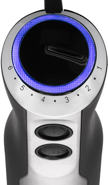 Блендер погружной Vitek VT-8543 1000Вт черный/серебристый