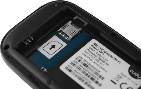 Роутер беспроводной Cudy MF4 Wi-Fi cat.4 черный