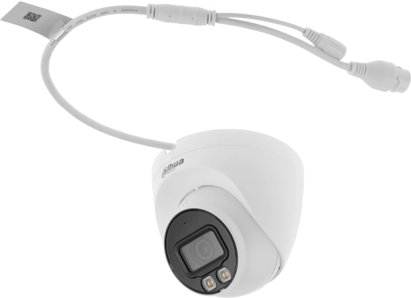 Видеокамера IP Dahua DH-IPC-HDW2449TP-S-LED-0360B 3.6-3.6мм цв. корп.:белый