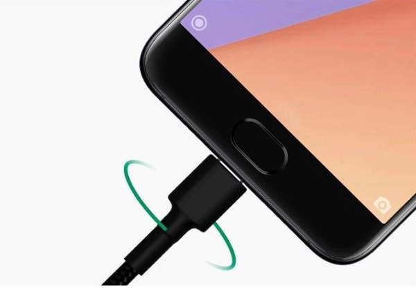 Кабель Xiaomi Mi Braided SJV4109GL USB (m)-USB Type-C (m) 1м черный