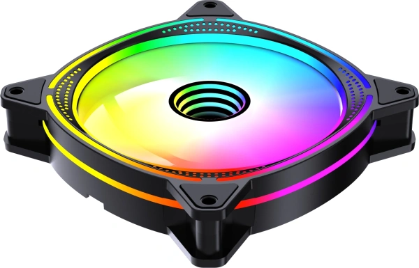 Вентилятор для корпуса Bloody BD-CF120ARGB6 ARGB 120х120x25 черный 4-pin 26дБ (BD-CF120ARGB6-BK) Ret