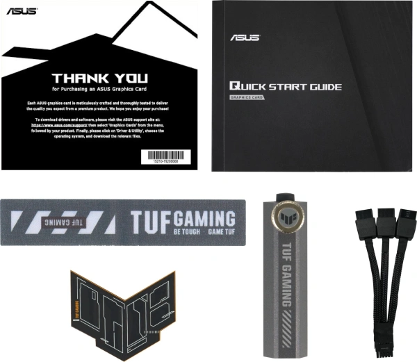 Видеокарта Asus PCI-E TUF-RTX5070TI-O16G-GAMING NVIDIA GeForce RTX 5070TI 16Gb 256bit GDDR7 2588/28000 HDMIx2 DPx3 HDCP Ret