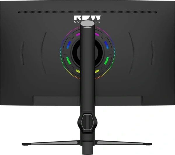 Монитор RDW Computers 27" RDW2706C (Q03В375V2A1) черный VA 5ms 16:9 HDMI M/M матовая HAS Piv 4000:1 300cd 178гр/178гр 2560x1440 75Hz DP 2K USB (RUS)