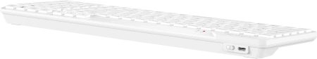 Клавиатура A4Tech Fstyler FBK27C AS белый USB беспроводная BT/Radio slim Multimedia (FBK27C AS)