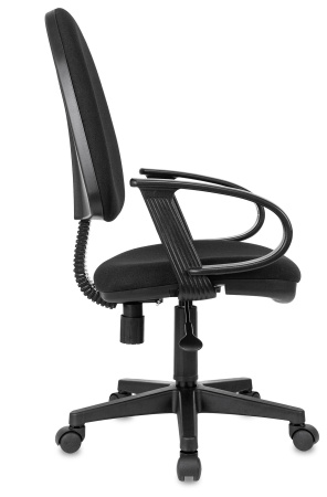 Кресло Бюрократ CH-300 черный 3C11 крестов. пластик