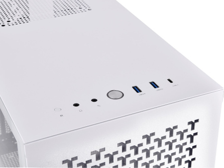 Корпус Thermaltake V350 TG ARGB AIR белый без БП ATX 3x120mm 3x140mm 2xUSB3.0 audio bott PSU