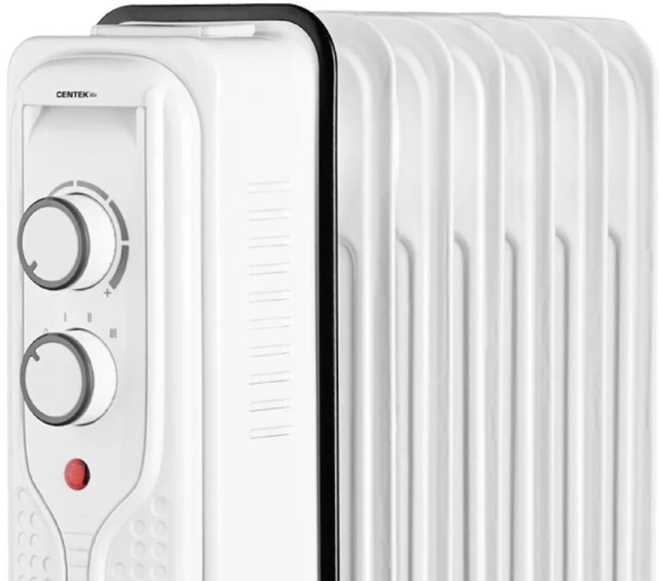 Радиатор масляный Centek CT-6205 1500Вт белый