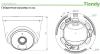 Камера видеонаблюдения IP Tiandy AK TC-C320N AK/I3W/E/Y/2.8mm/V2.0 2.8-2.8мм цв. (TC-C320N AK/I3W/E/Y/2.8/V2.0)