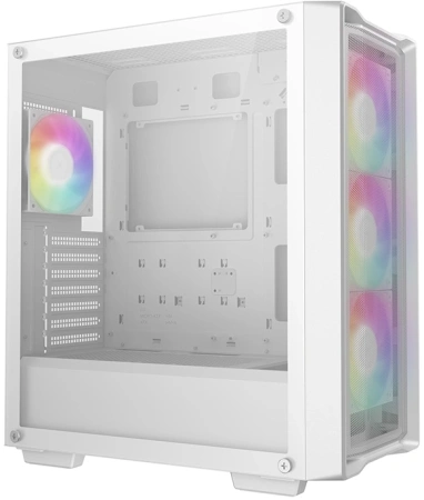 Корпус Deepcool CC560 Mesh V2 белый без БП ATX 4x120mm 5x140mm 2xUSB3.0 audio bott PSU