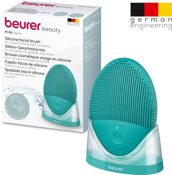 Щетка Beurer FC52 Laguna для лица 120Вт бирюзовый (100.19)