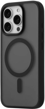 Чехол (клип-кейс) uBear для Apple iPhone 16 Pro Cloud with MagSafe черный (CS430BL63PMT-I24M)