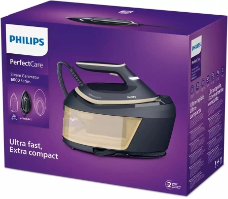 Парогенератор Philips PSG6066/20 2400Вт синий