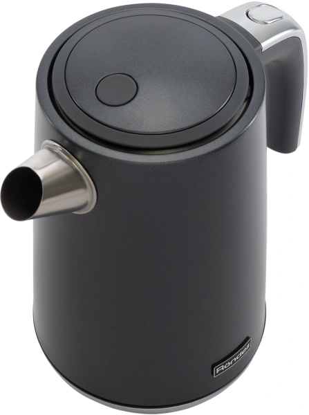 Чайник электрический Rondell 1002-RE-01 1.7л. 2200Вт черный корпус: металл (RDE-1002)