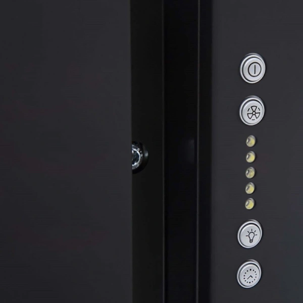 Вытяжка встраиваемая Elica LANE MBL/A/72 черный управление: кнопочное (1 мотор)