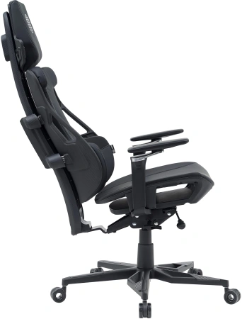 Кресло Cactus CS-CHR-DUO-BBK черный кожзам