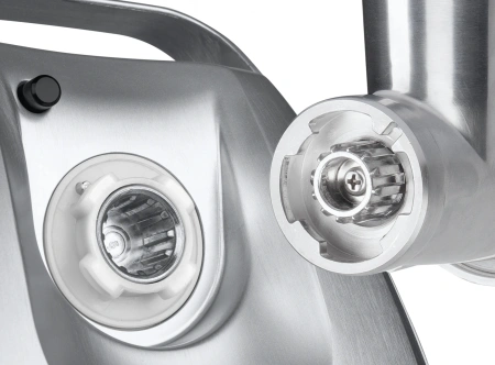 Мясорубка Bosch ProPower MFW67450 2000Вт черный/серебристый