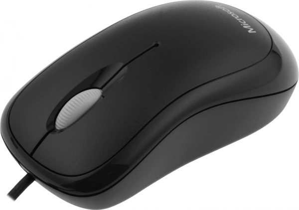 Мышь Microsoft Basic Optical Mouse Black черный оптическая (1000dpi) USB (2but)
