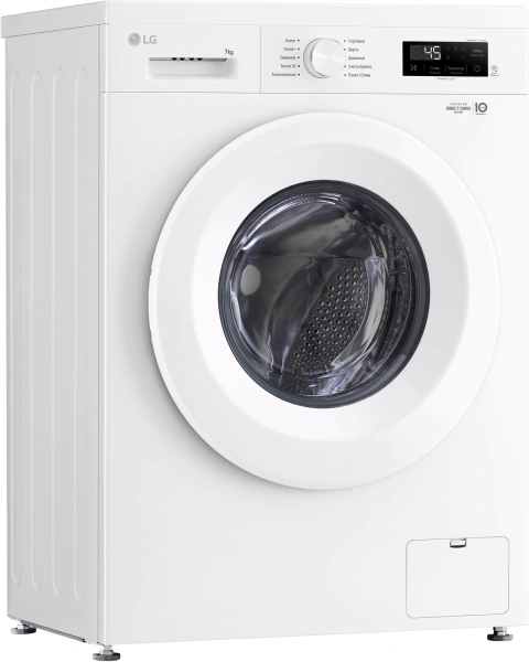 Стиральная машина LG F2Y1HS3W класс: A загр.фронтальная макс.:7кг белый инвертер