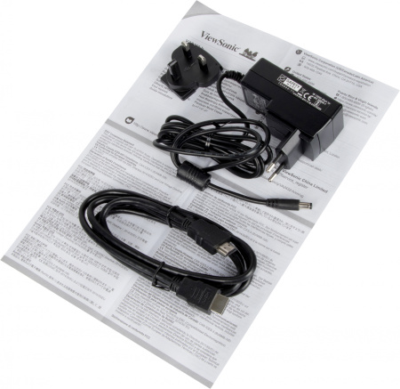 Монитор ViewSonic 23.8" VA2432-mhd IPS FHD чер 4ms HDMI DP VGA M/M 75Hz 250cd Ex