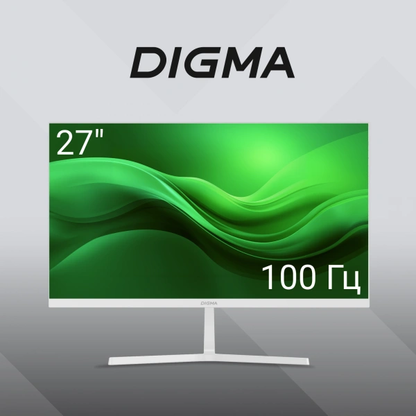 Монитор Digma 27" 27P502F IPS FHD чер 5ms HDMI DP M/M 300cd
