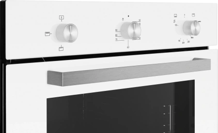 Духовой шкаф Газовый Weissgauff WGO 702 белый стекло