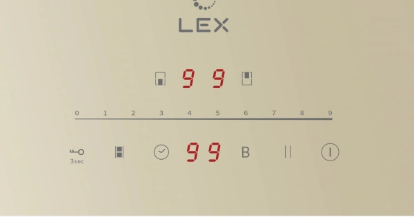Индукционная варочная поверхность Lex EVI 321A IV слоновая кость