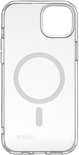 Чехол (клип-кейс) uBear для Apple iPhone 15 Plus Real Mag Case with MagSafe прозрачный (CS254TT67RL-I23M)